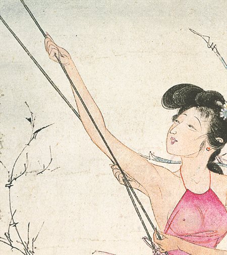 柳北-胡也佛的仕女画和最知名的金瓶梅秘戏图